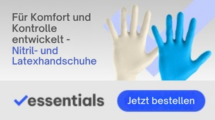 Komfort und Kontrolle entwickelt - Nitril- und Latexhandschuhe; Essentials by Henry Schein